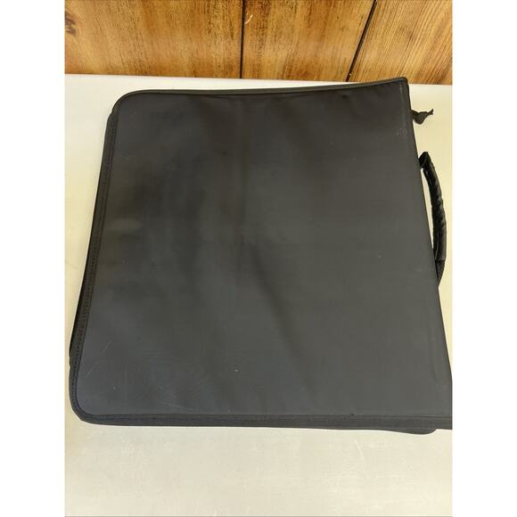 Creative Memories Black Binder Dividers Zipper Closure With 3 Pages Accessories - Picture 3 of 9